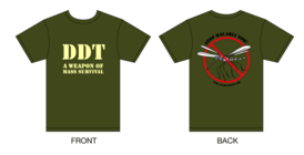Protest Green Genocide: Get a DDT T-Shirt